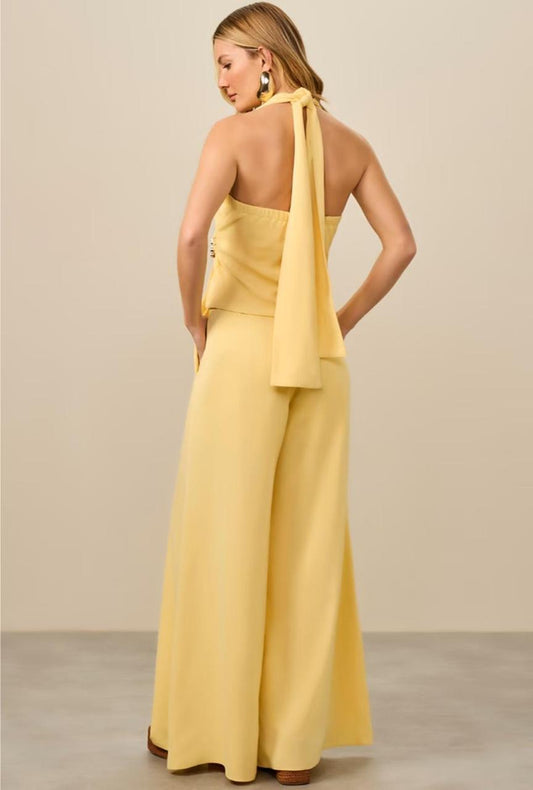 CONJUNTO LULEG FLUIDO DET METAL AMARELO