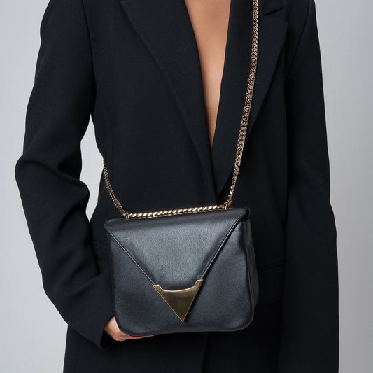 Bolsa Carrano Soft Leather Preto
