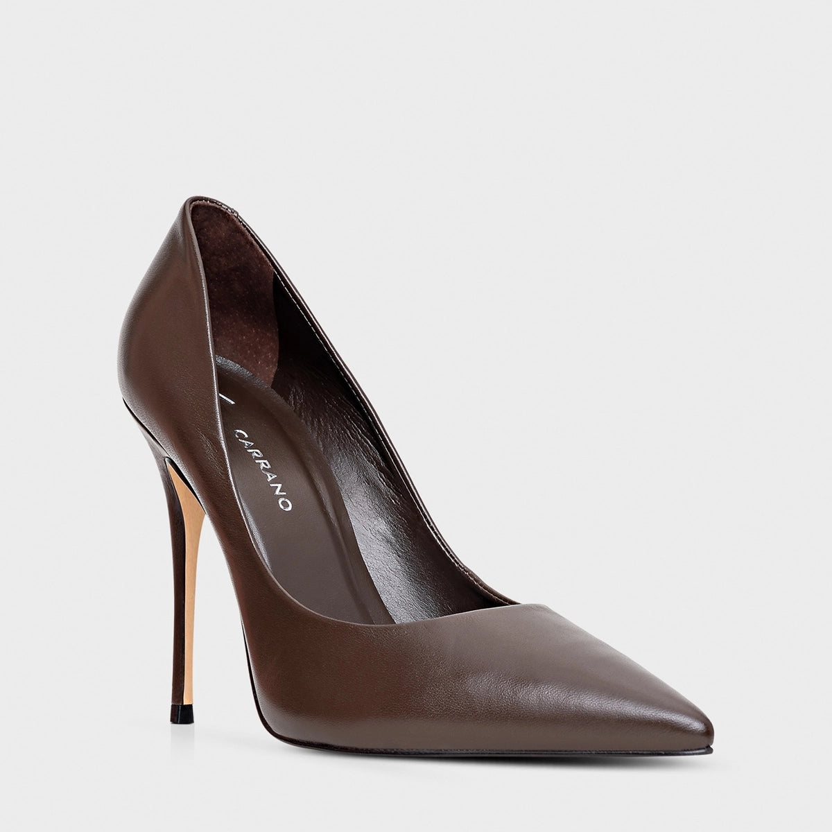 Scarpin Carrano Loretta Café