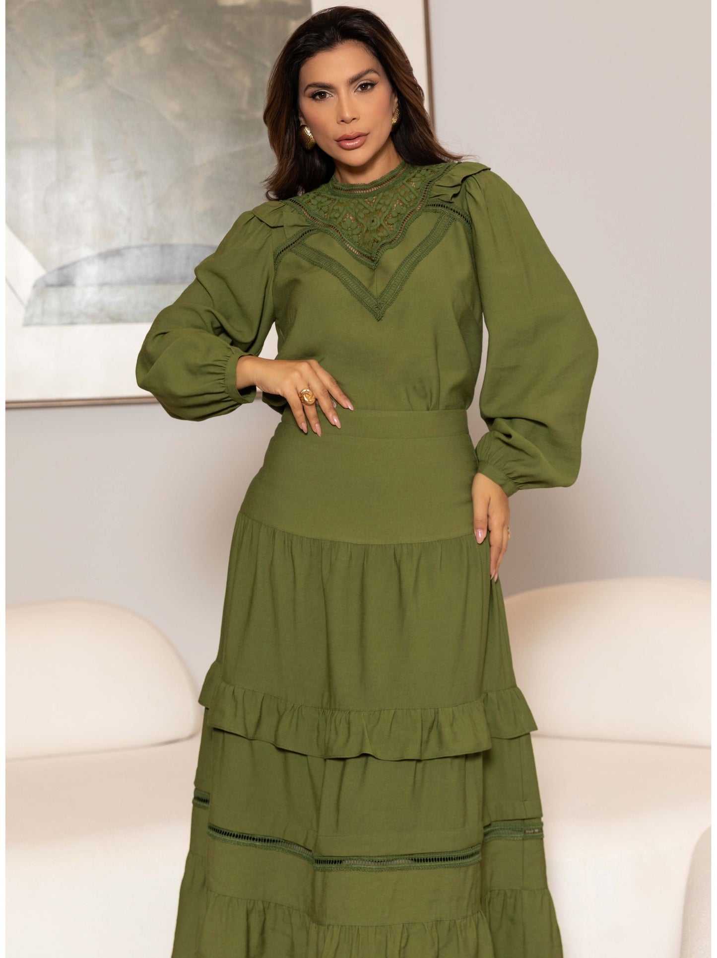 Conjunto Luzia Fazzolli Talita Verde