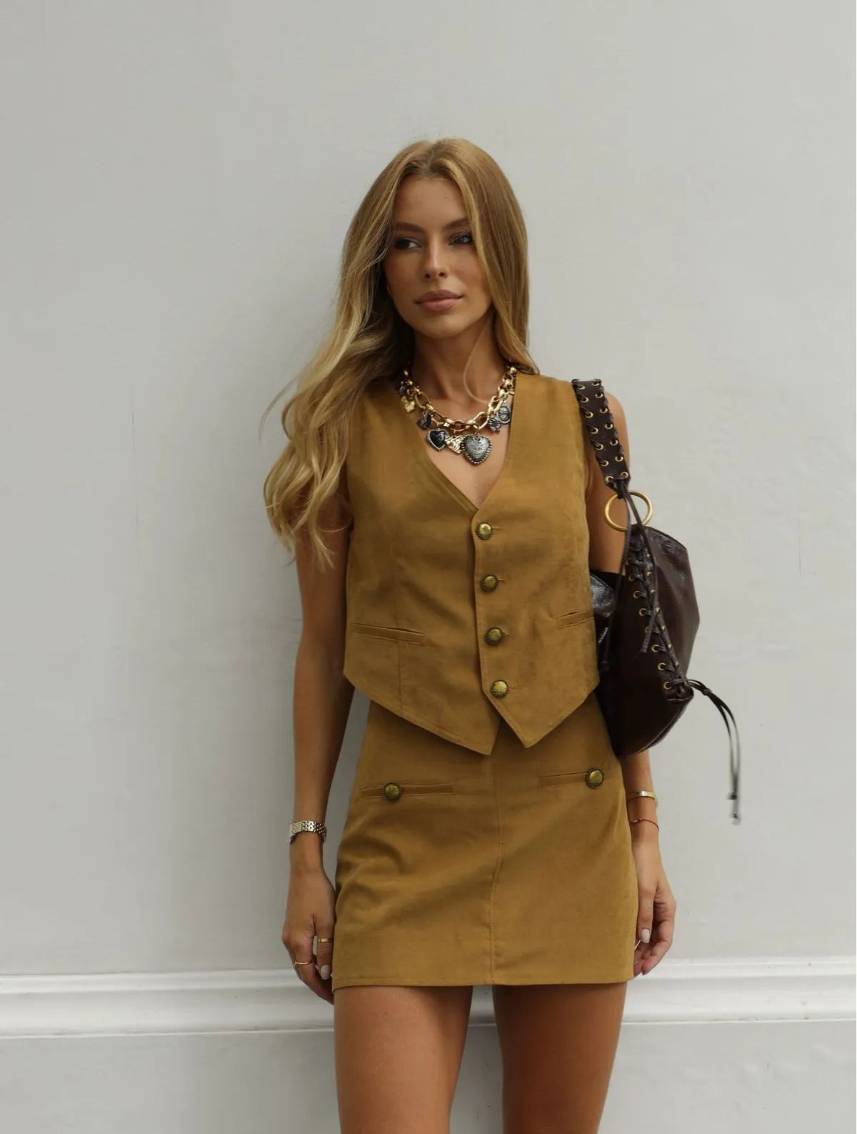 Conjunto Cloude Suzana Caramelo