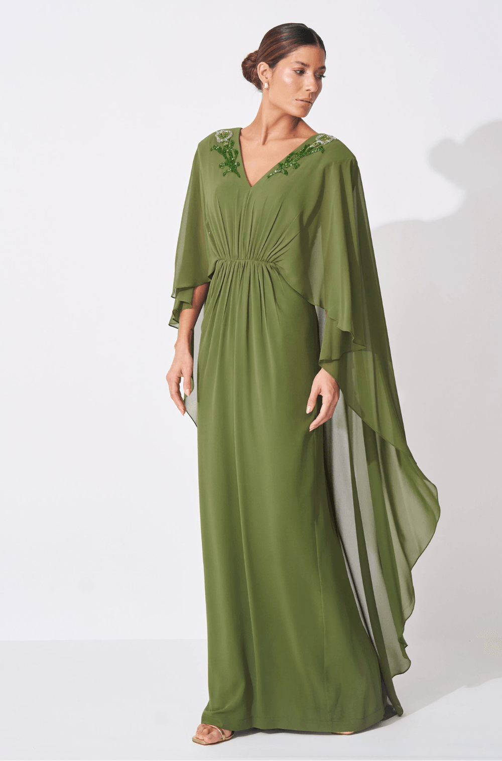 Vestido Dpsco Silvana Verde Oliva
