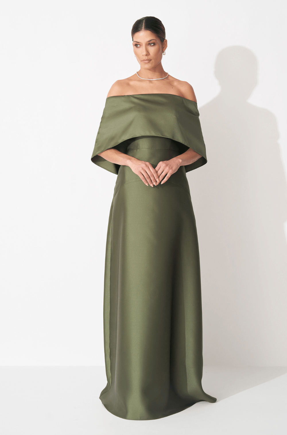 Vestido Dpsco Estrela Verde Oliva