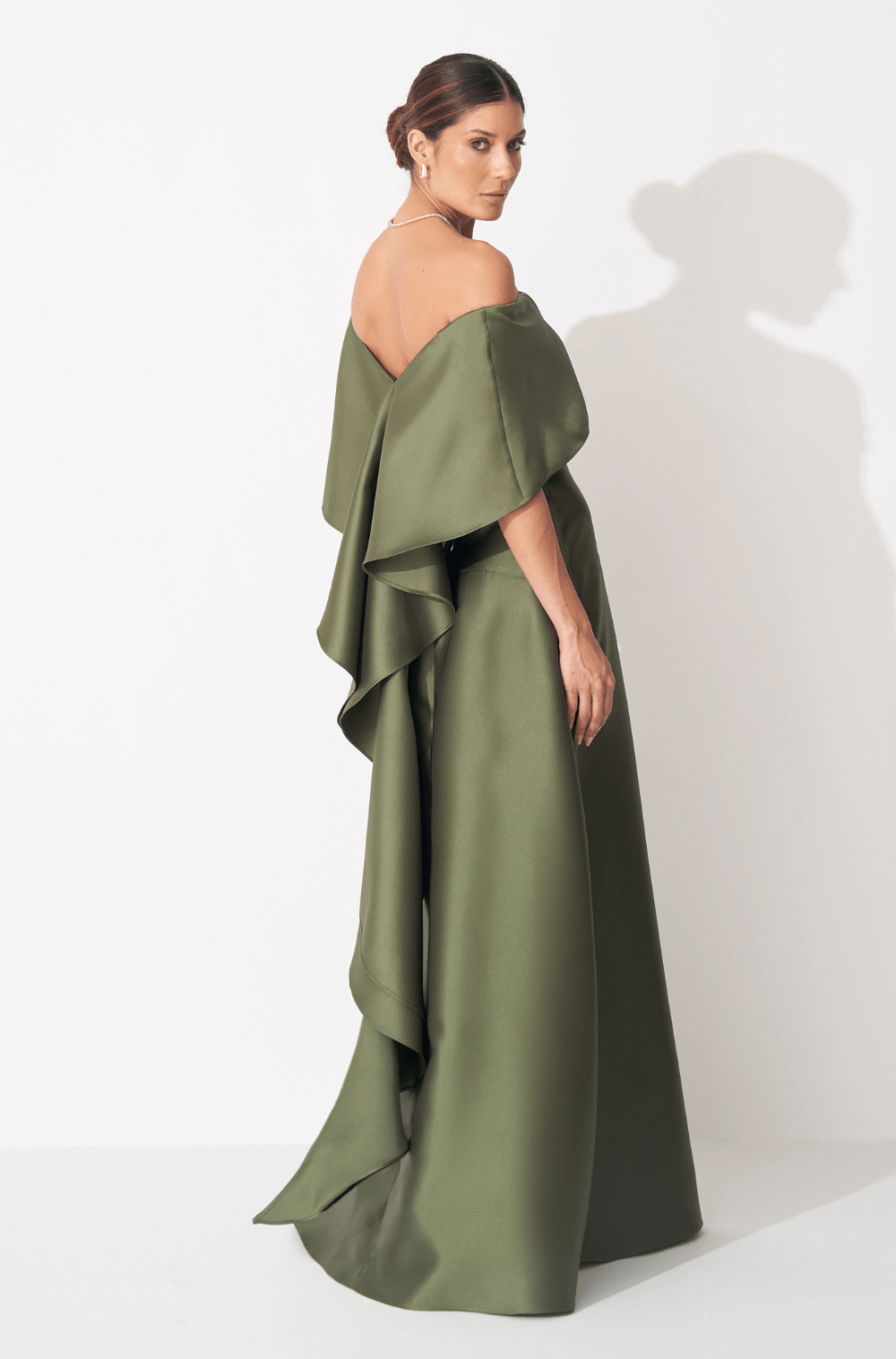 Vestido Dpsco Estrela Verde Oliva
