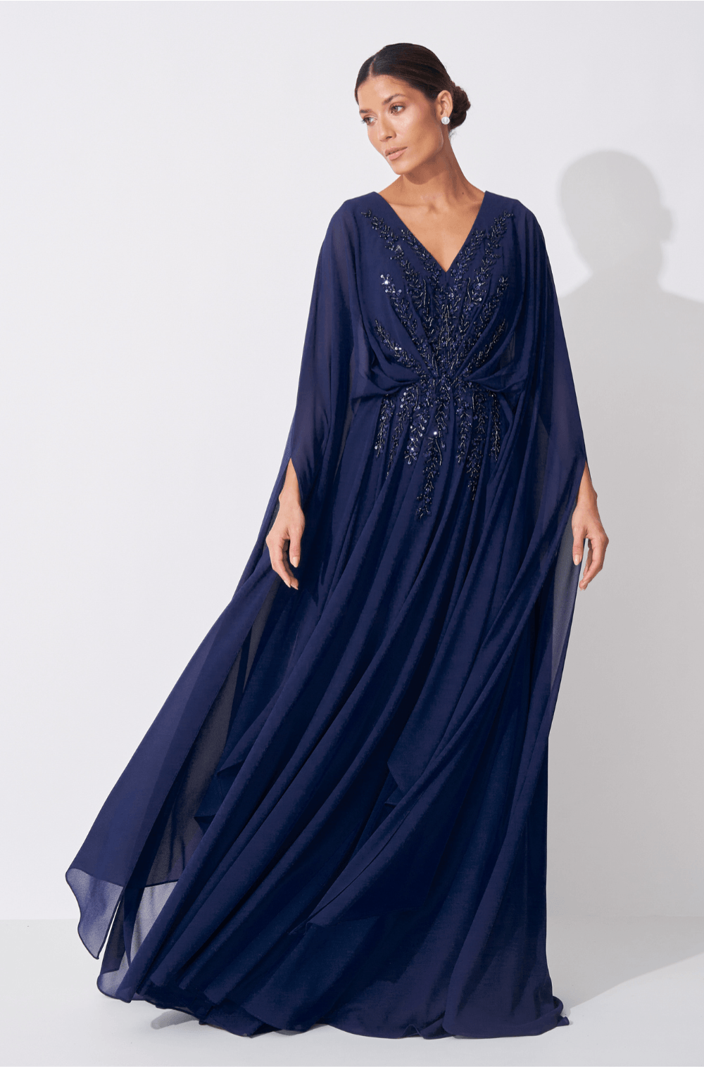 Vestido Dpsco Grace Kelly Azul Marinho
