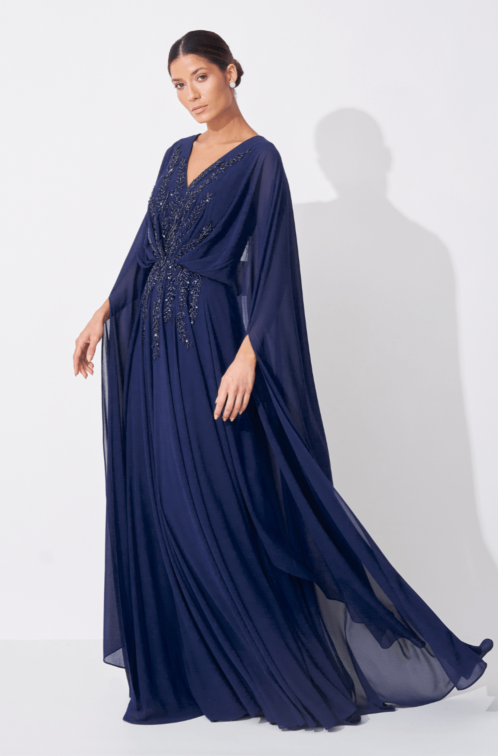 Vestido Dpsco Grace Kelly Azul Marinho