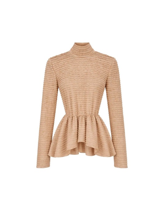 BLUSA CLOUDE ELAINE BEGE