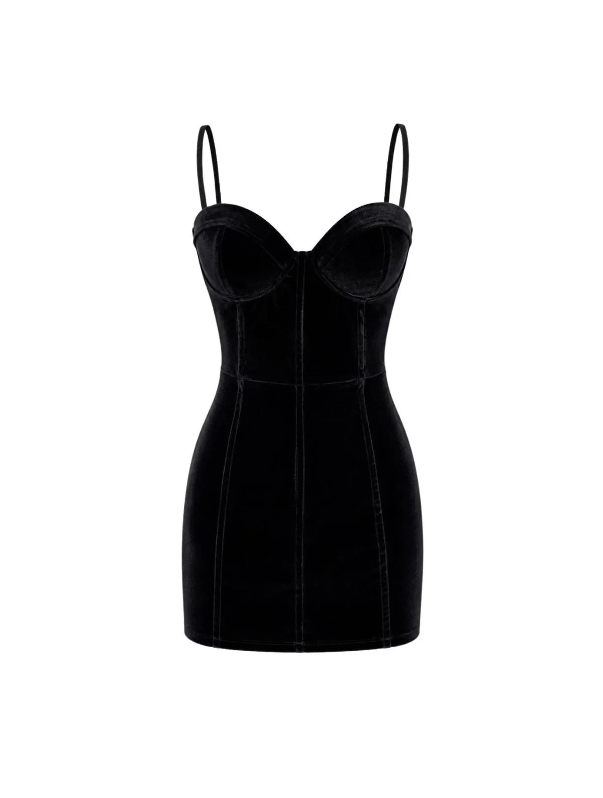 VESTIDO CLOUDE JADE PRETO