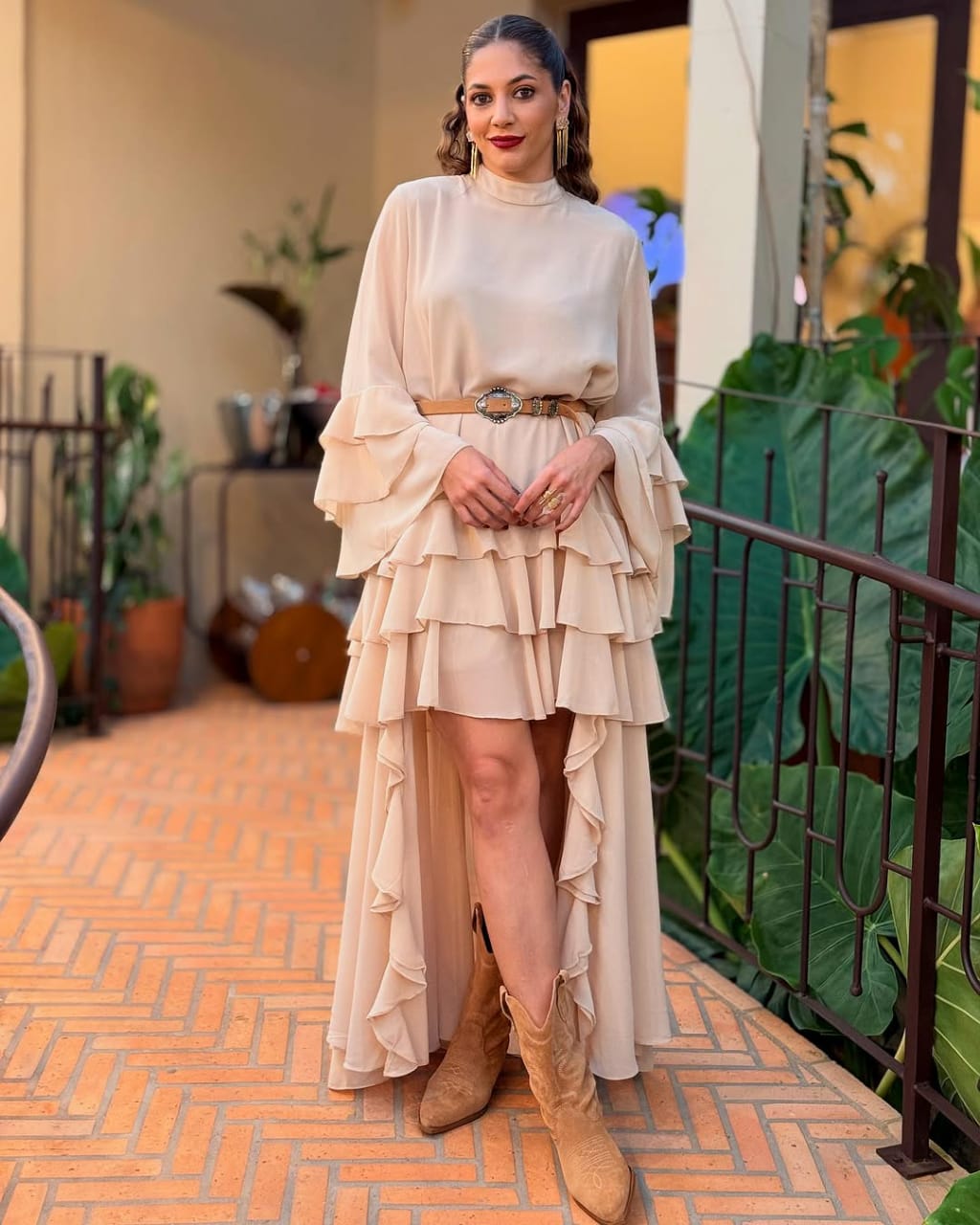 Vestido Amarante Lia Gengibre