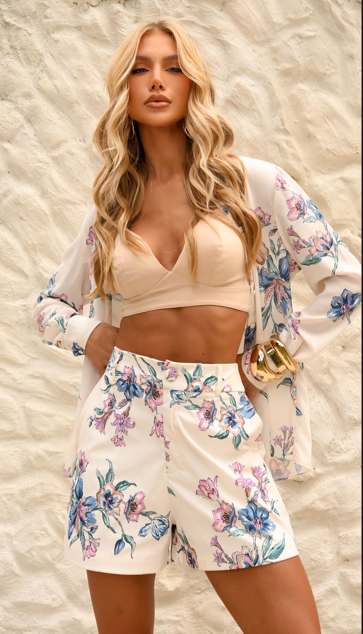 Conjunto desnude vivi estampado