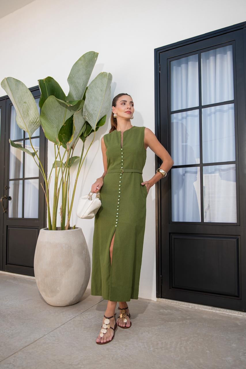 VESTIDO NAGILA VERDE