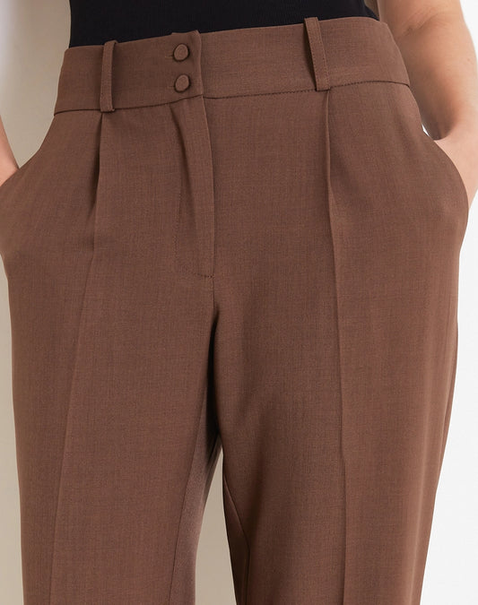 CALÇA AMISSIMA MARIANA MARROM