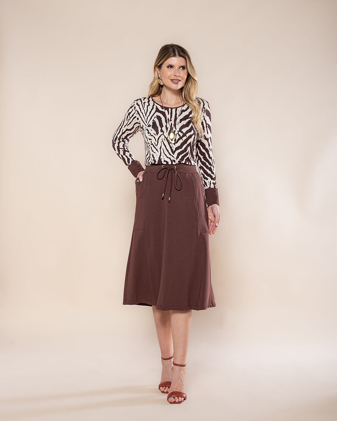 Blusa Cm Alexandra Estampado