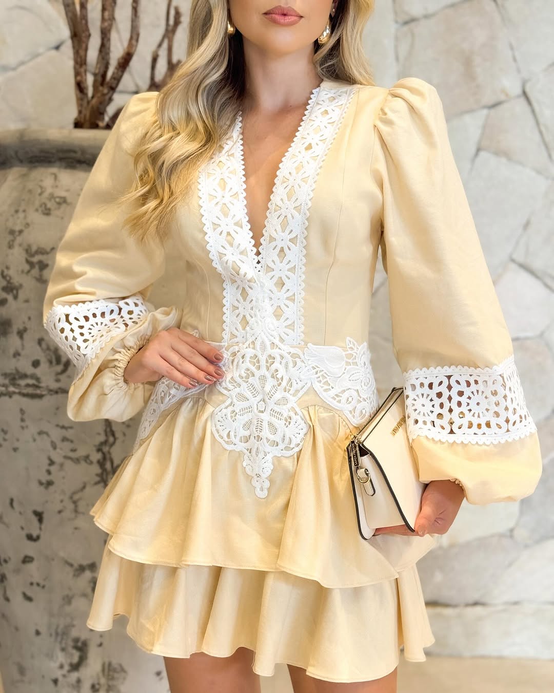 Vestido Amarante Felicia Gengibre