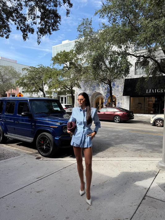 CONJUNTO CLOUDE GRAZI LISTRA AZUL