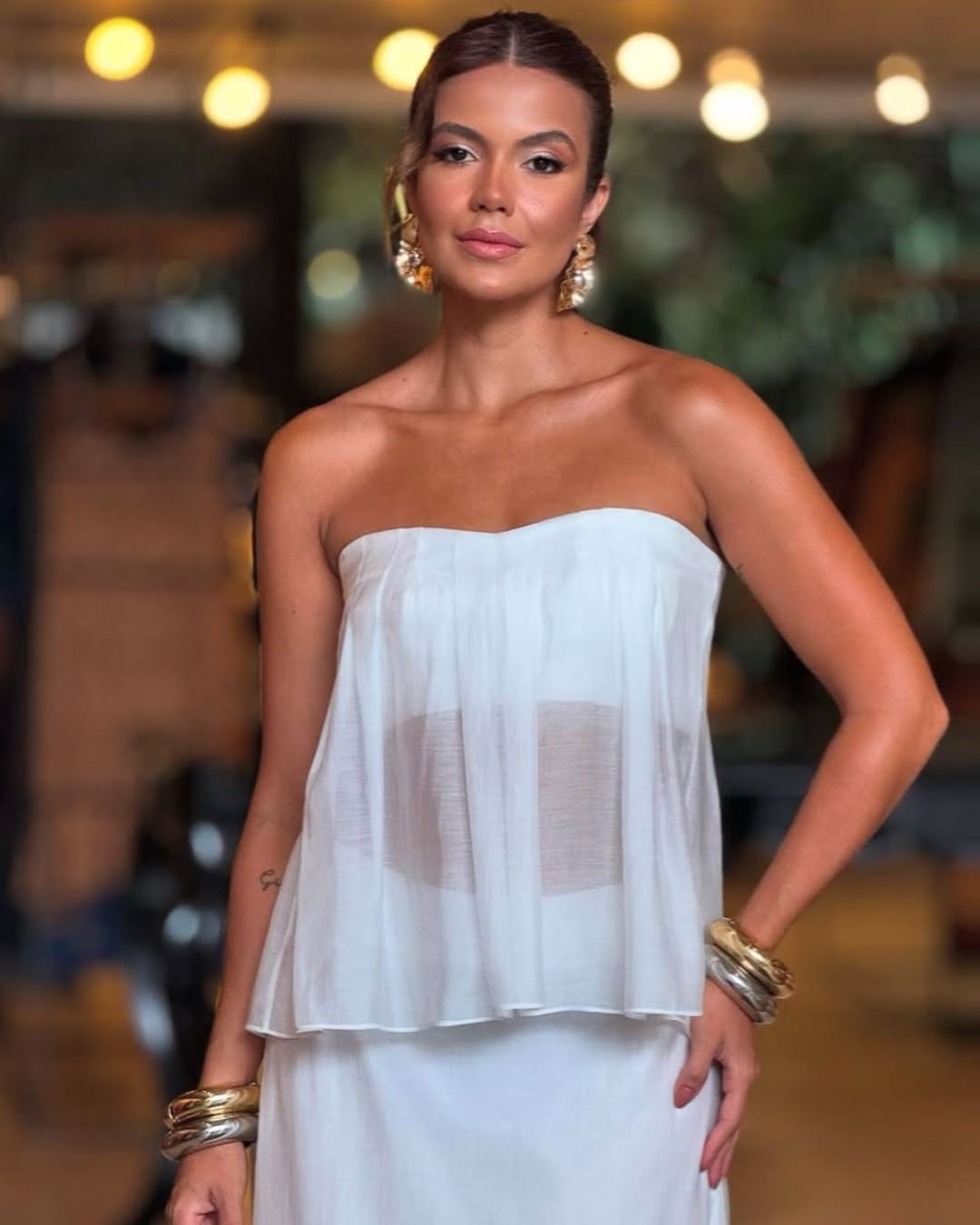 Conjunto Anne Fernandes Luisa Off White