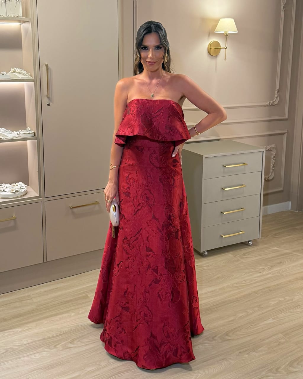 Vestido Dpsco Rita Cereja