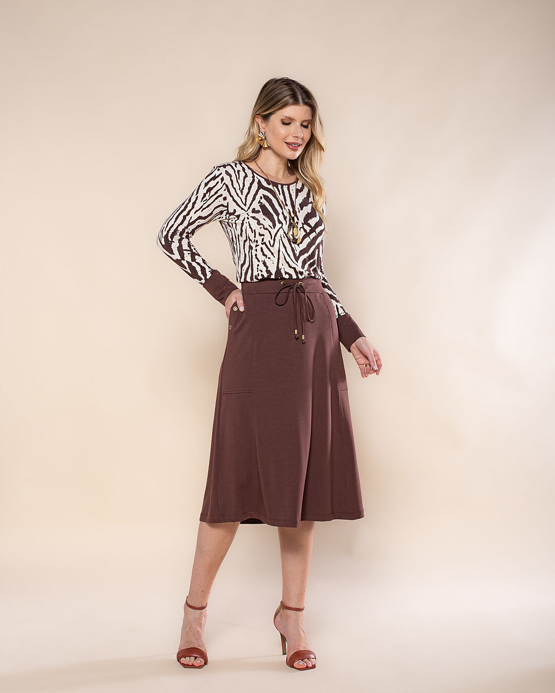 Blusa Cm Alexandra Estampado