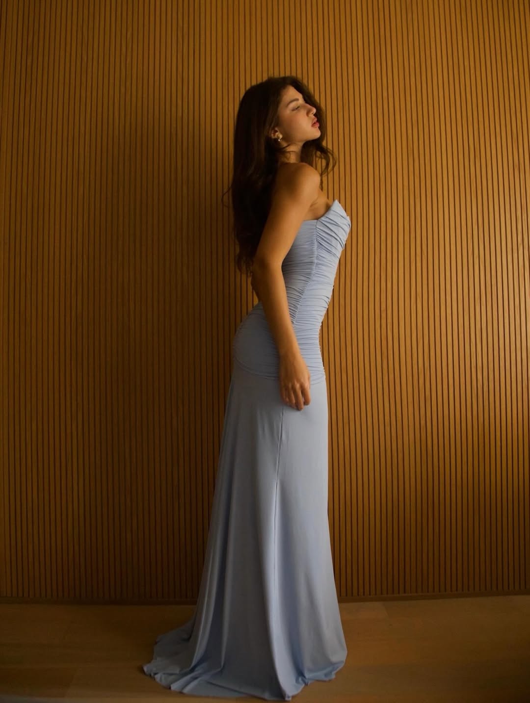 VESTIDO CLOUDE ISIS AZUL