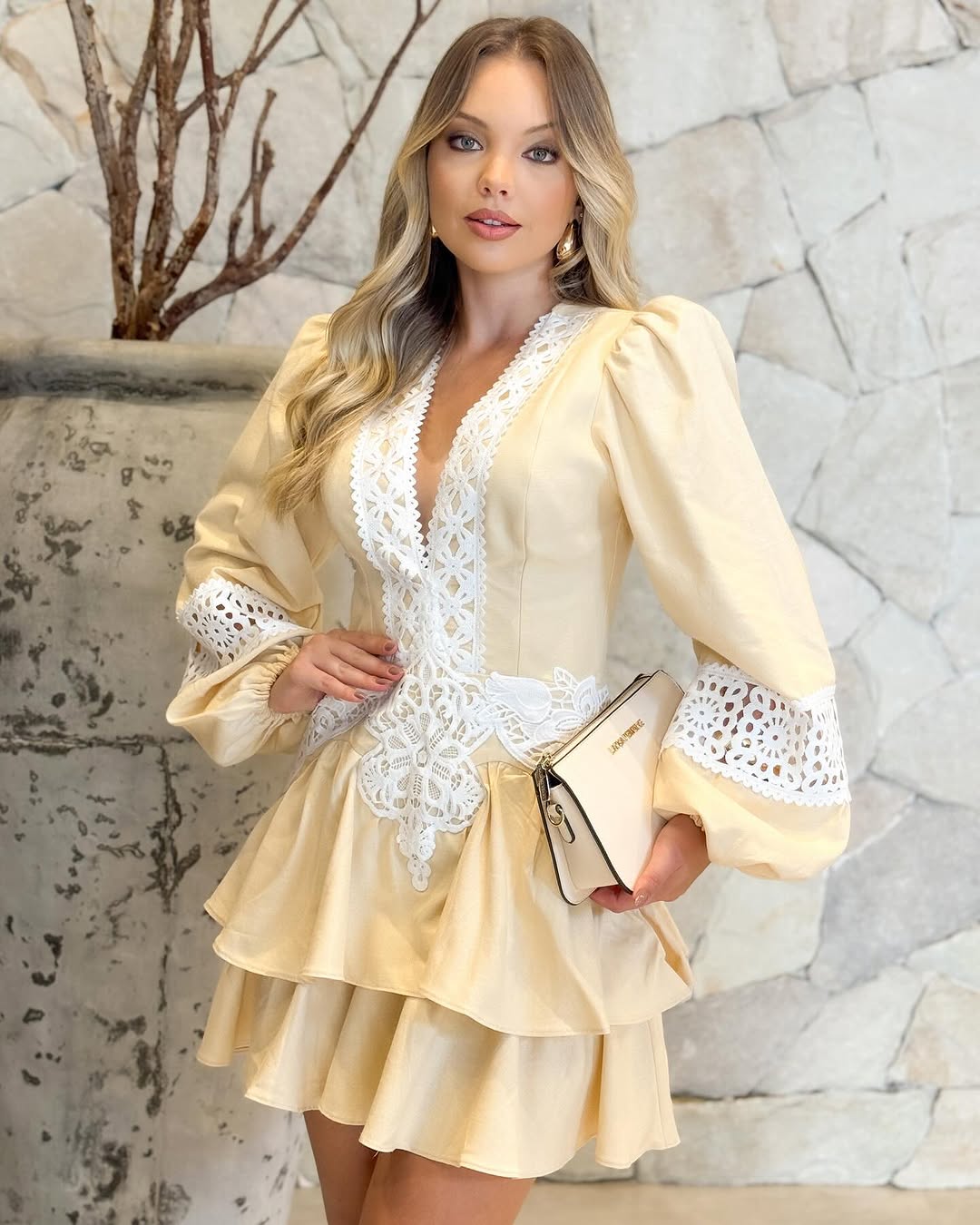 Vestido Amarante Felicia Gengibre