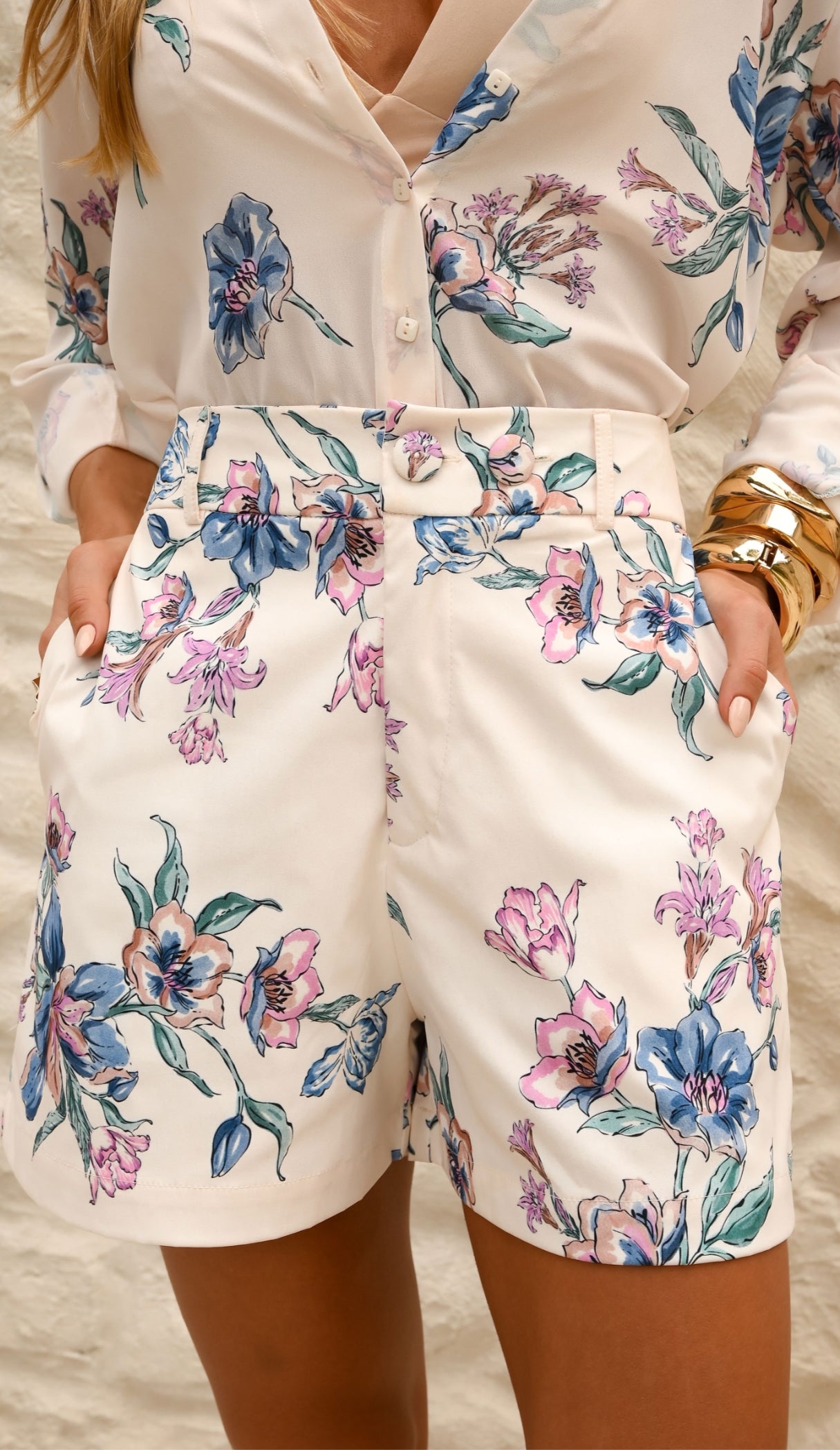 Conjunto desnude vivi estampado