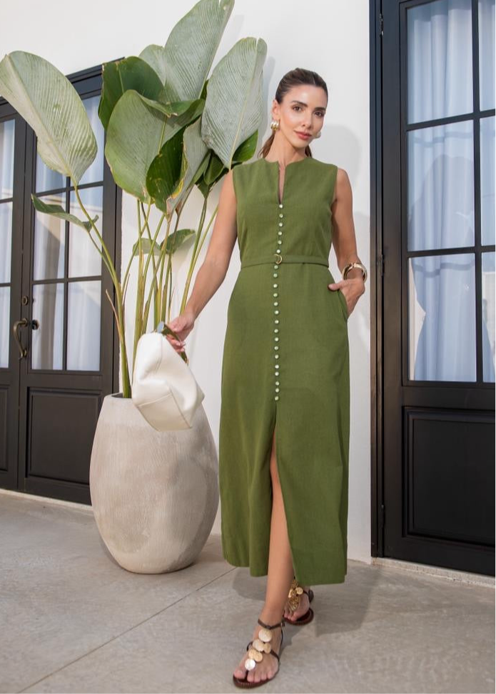VESTIDO NAGILA VERDE