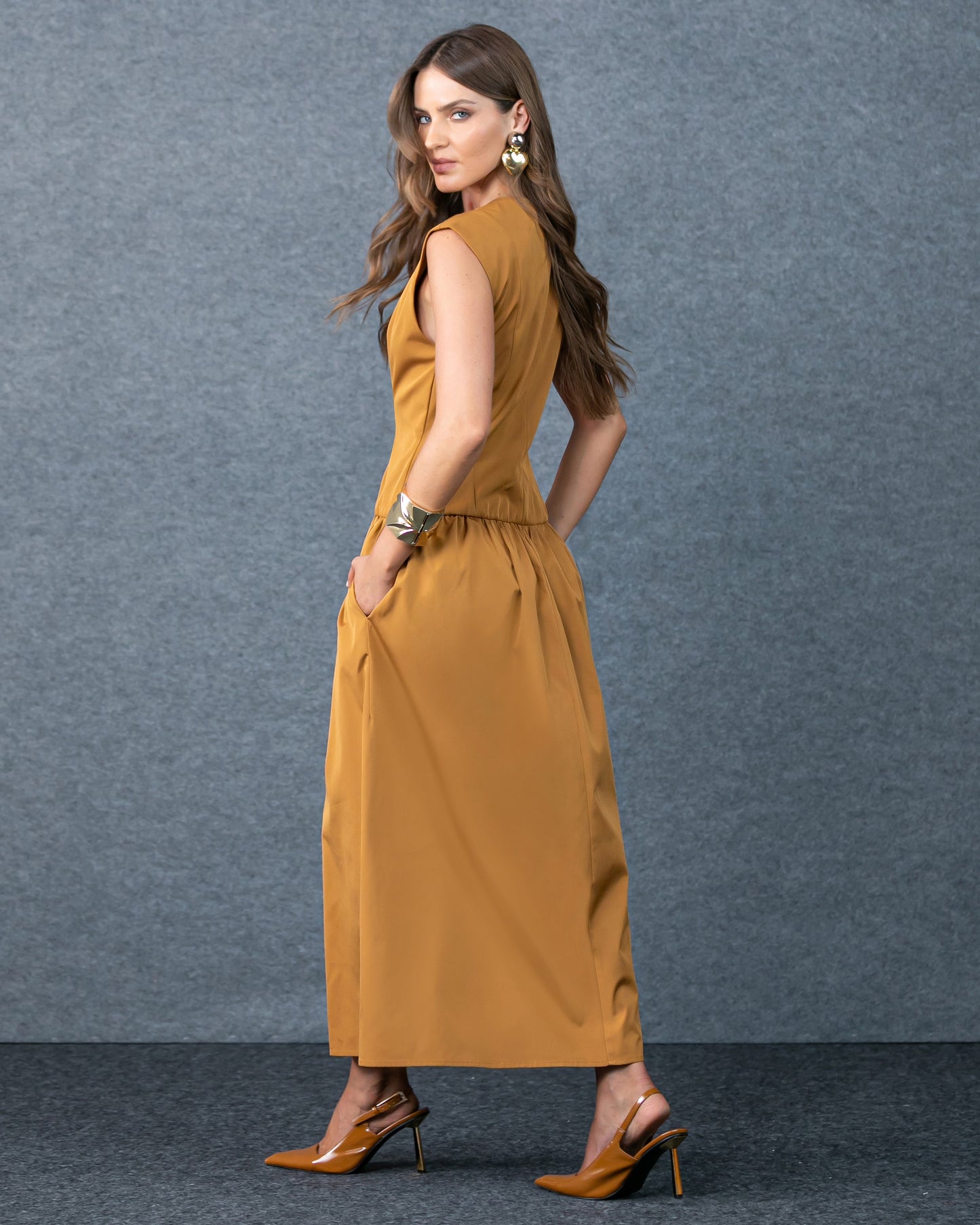 Vestido Anne Fernandes Luisa Caramelo