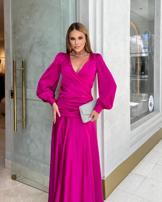 Vestido Dpsco Mabele Fucsia