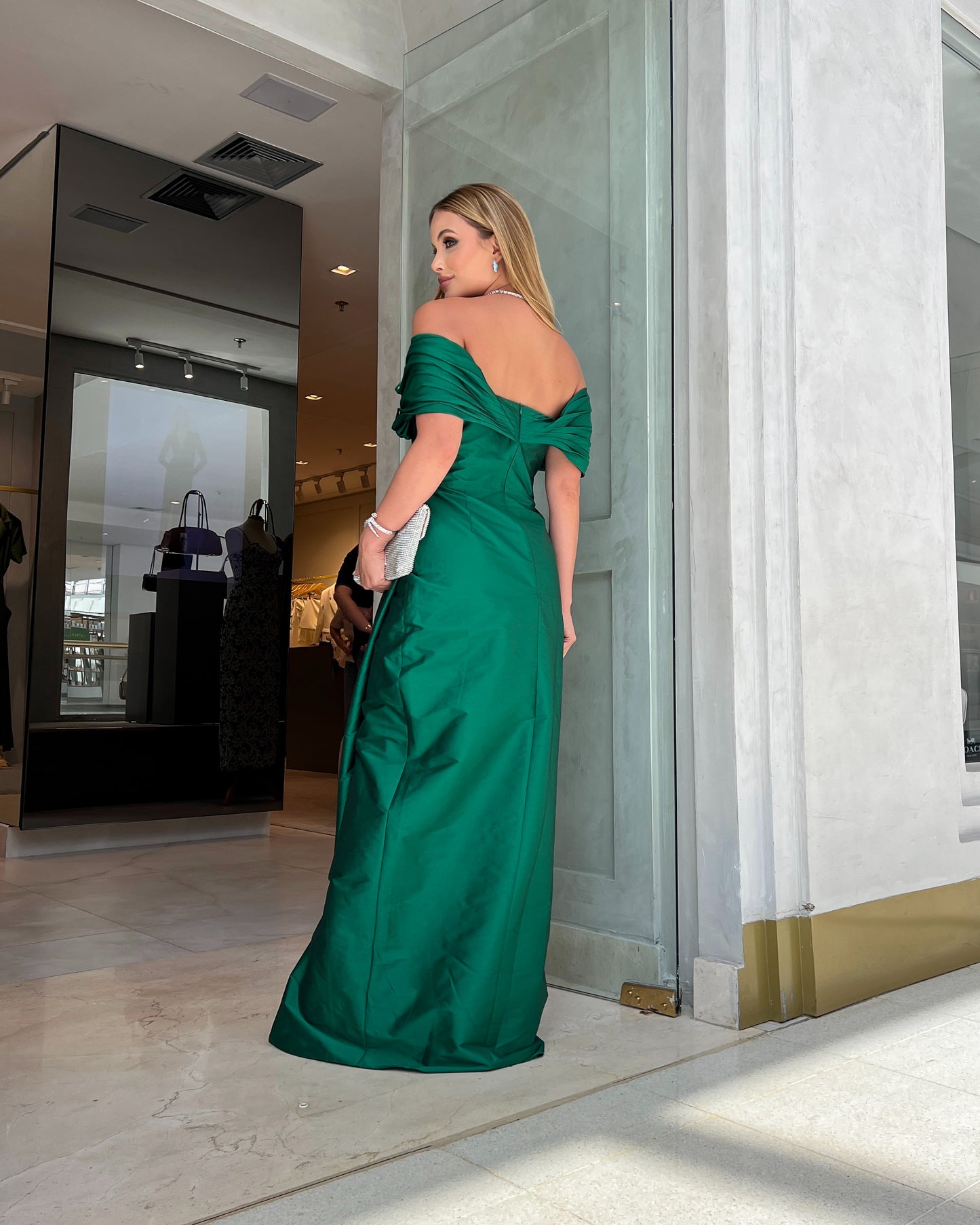 Vestido Dpsco Emily Esmeralda