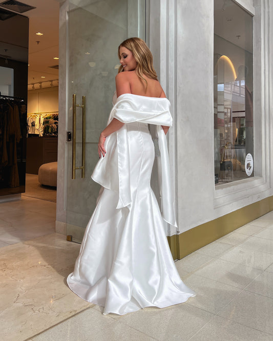 Vestido Dpsco Florencia Branco