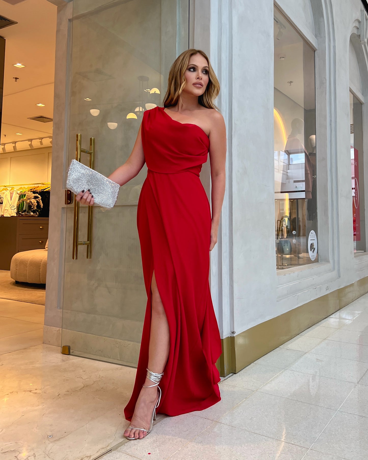 Vestido Dpsco Marta Vermelho