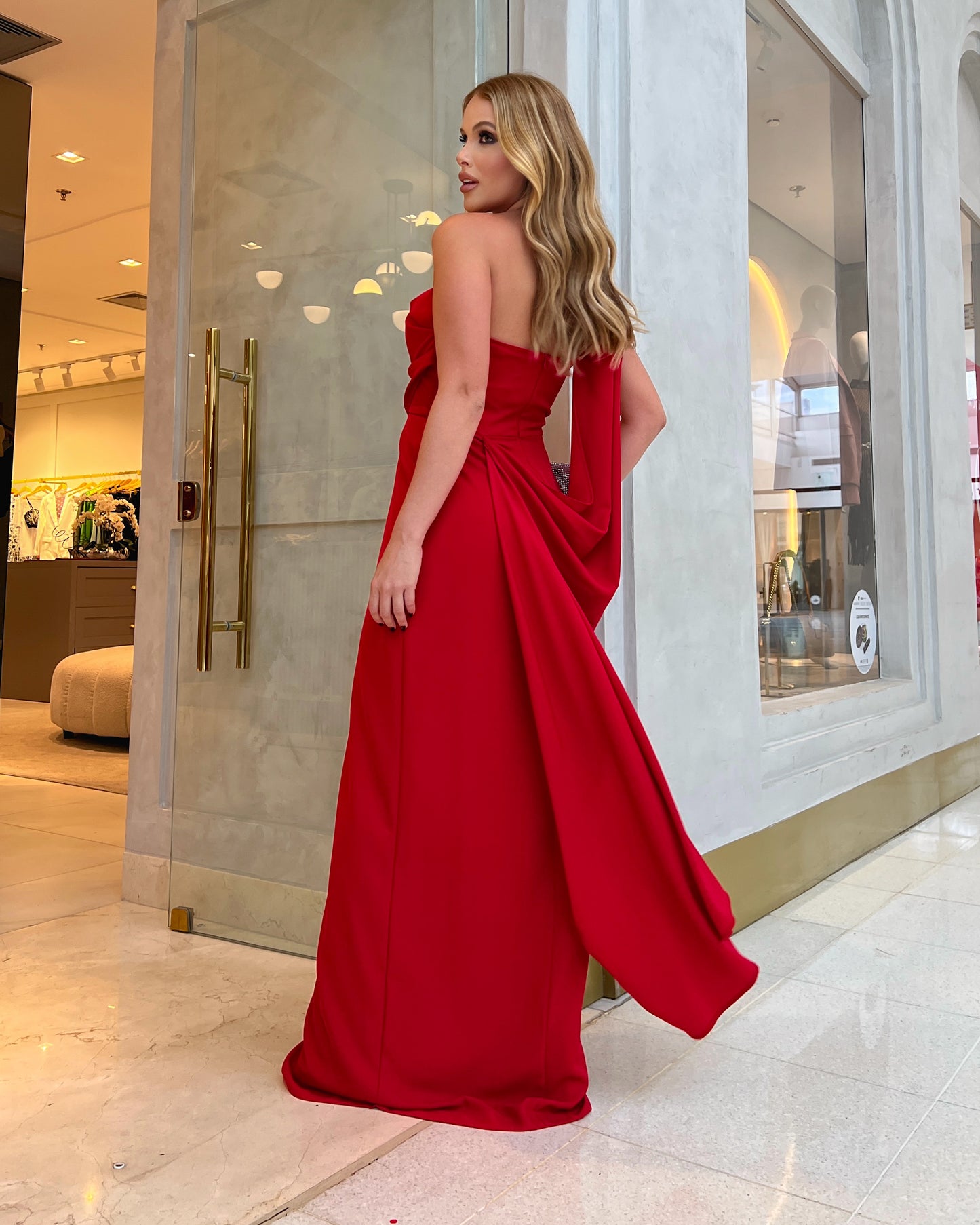 Vestido Dpsco Marta Vermelho