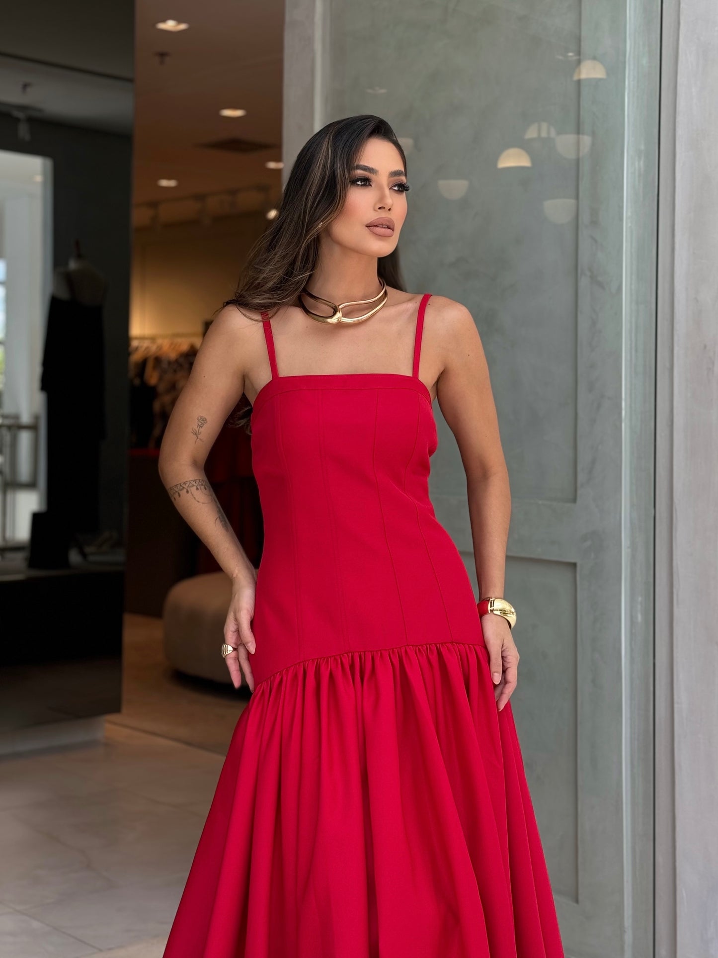 Vestido M.Rodarte Analu Vermelho