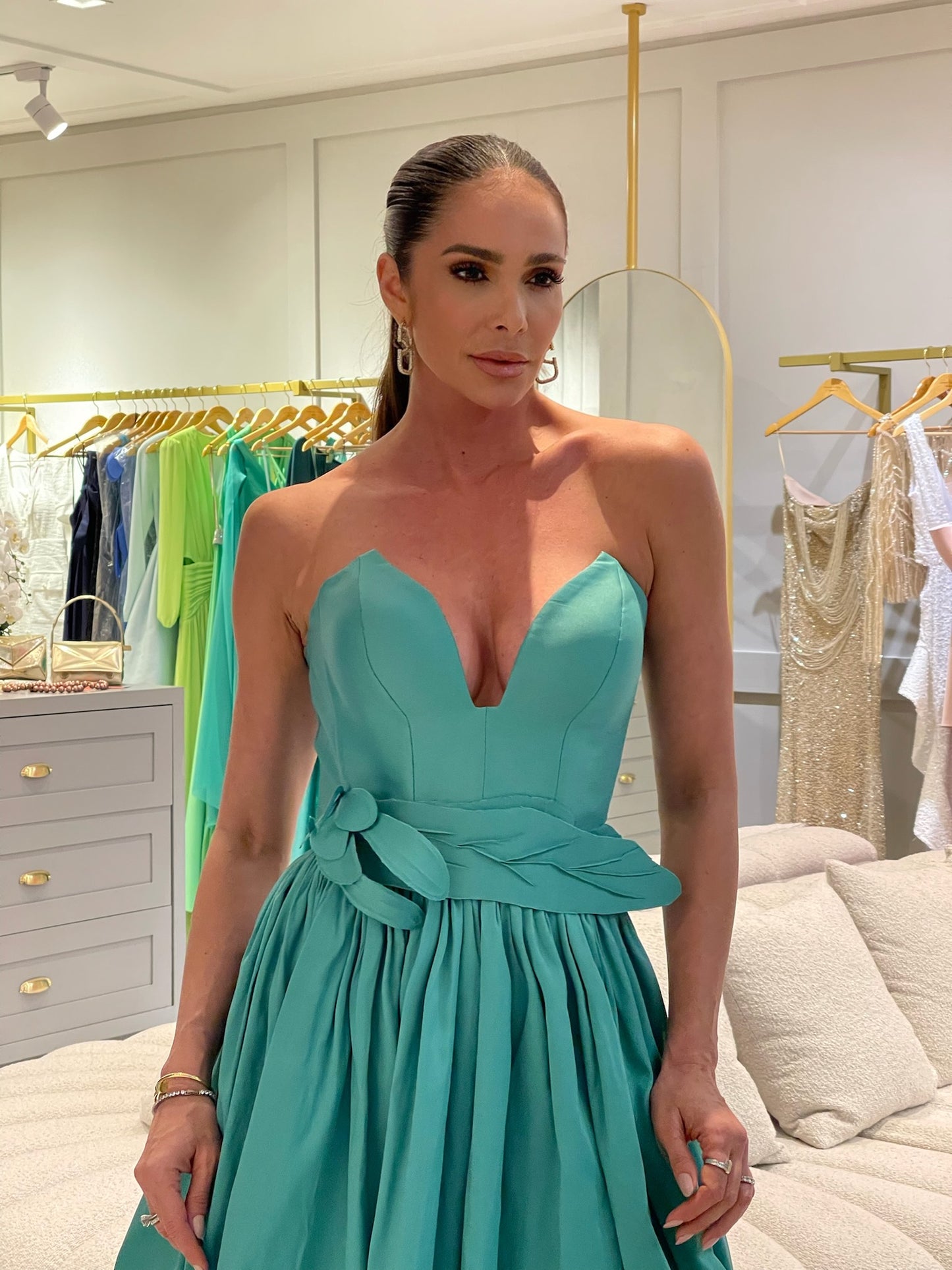 Vestido Fabiana Milazzo Adelle Tqc Com Cinto