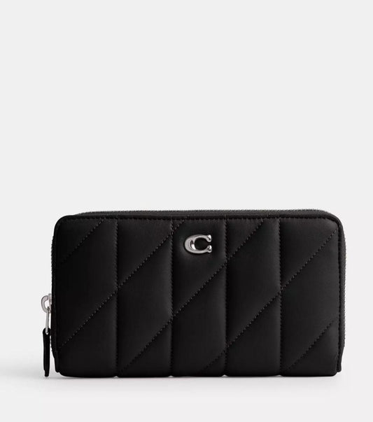 Carteira Coach Accordion Zip With Pillow