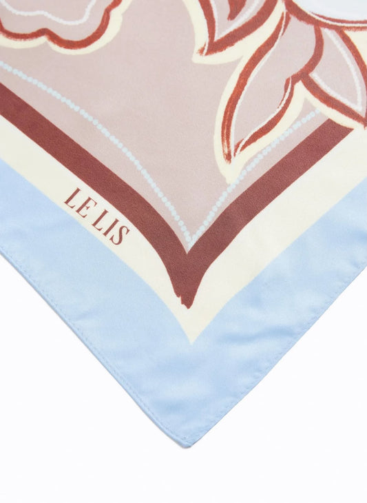 LENÇO LE LIS BLANC BORDADO ESTAMPA