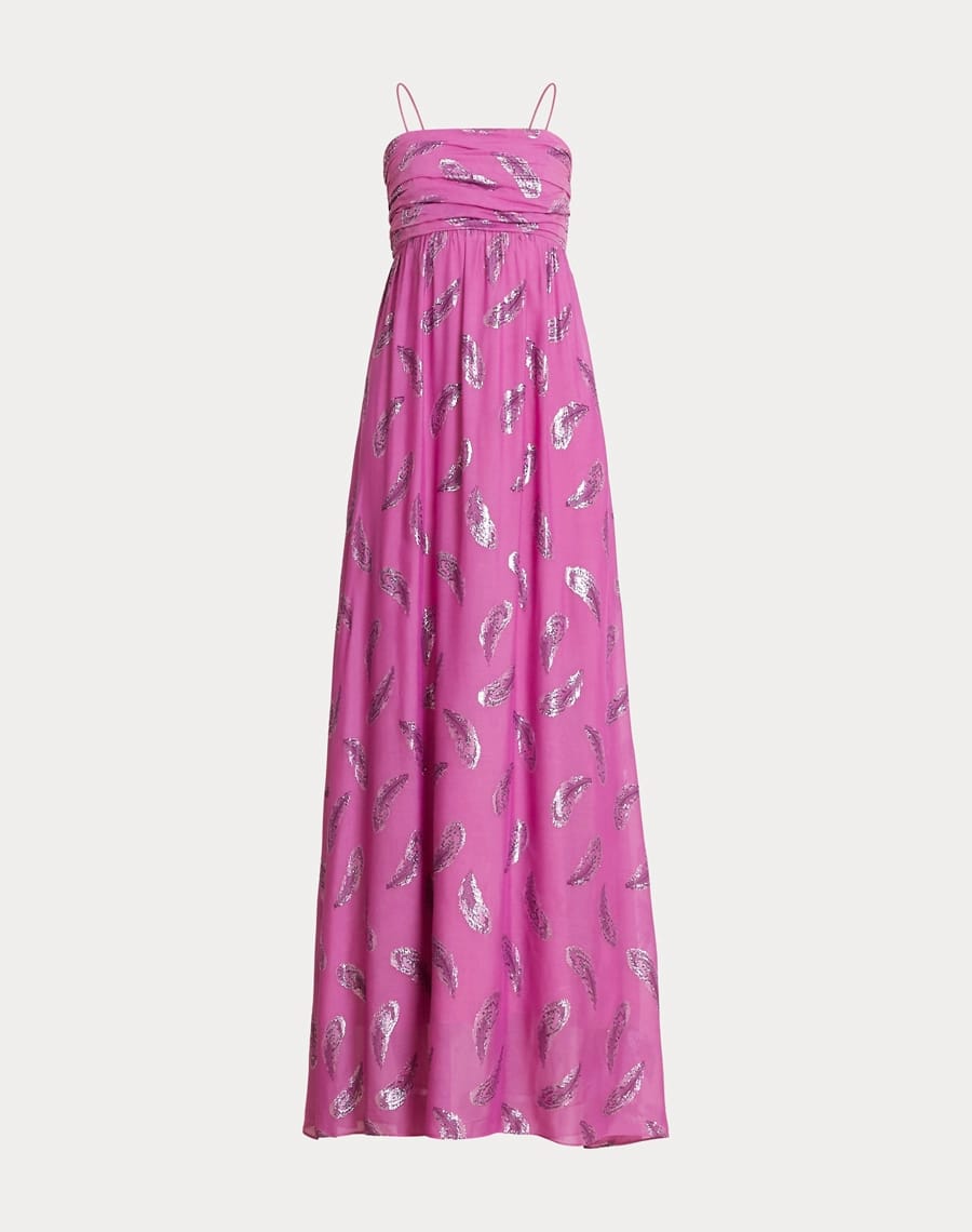 VESTIDO AMISSIMA LONGO PALOMA ROXO