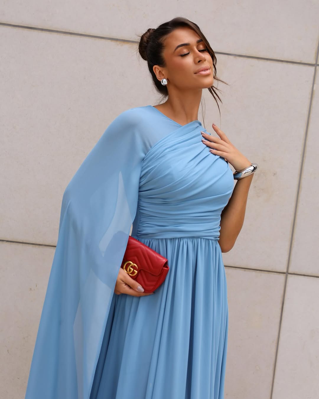 Vestido D'Teliê Raissa Azul
