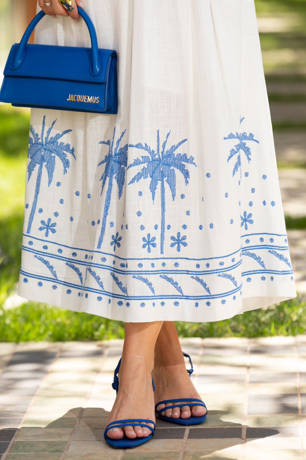 Vestido Finna Nayara Off Azul