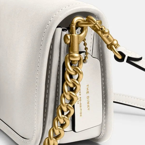 Bolsa Coach Dinky Chalk