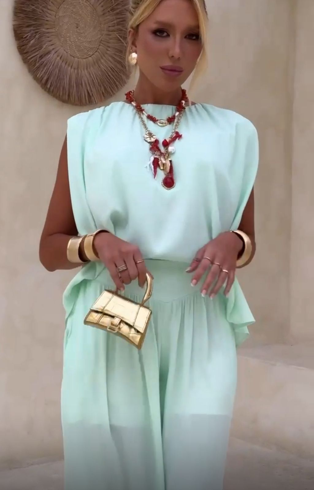 Conjunto duplo sentido elizabeth verde
