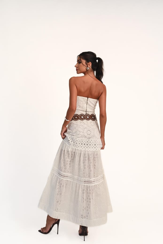 Conjunto Lily Belle Mariah Off White