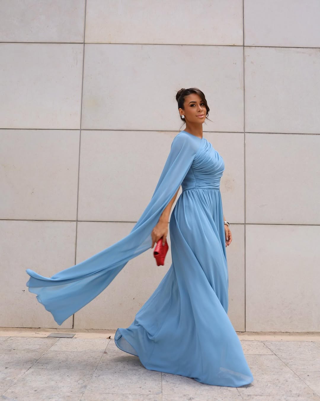 Vestido D'Teliê Raissa Azul