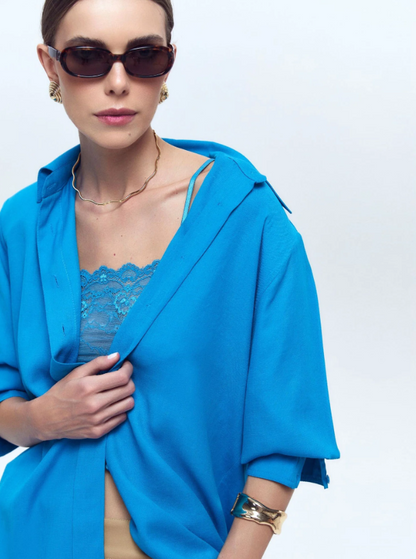 Camisa Raizz Aline Azul