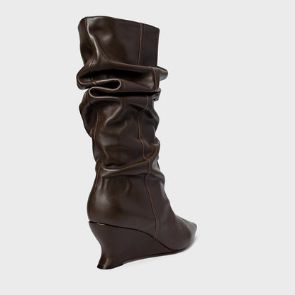 BOTA CARRANO COURO SOFT LEATHER DARK BROWN