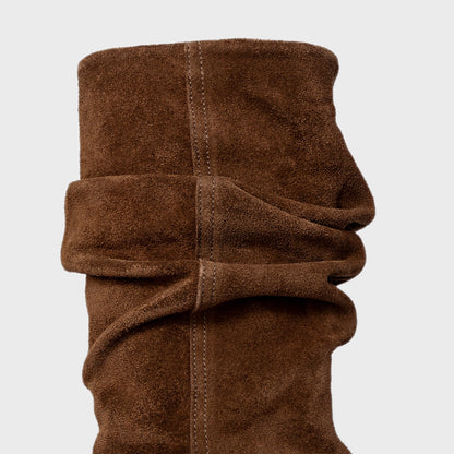 BOTA CARRANO SLOUCHY ANABELA SLIM C SUEDE