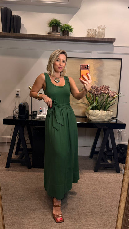 VESTIDO ANAMÊS BEATRIS VERDE