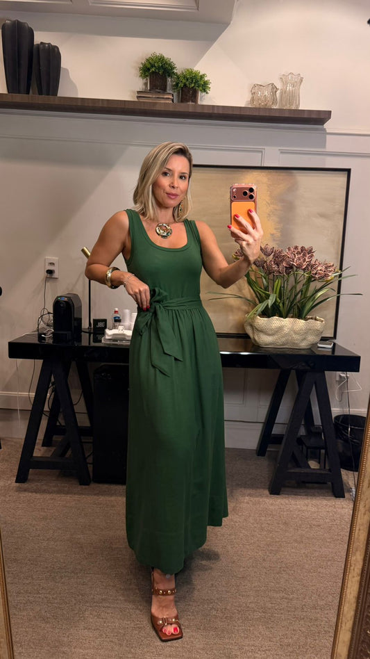 VESTIDO ANAMÊS BEATRIS VERDE