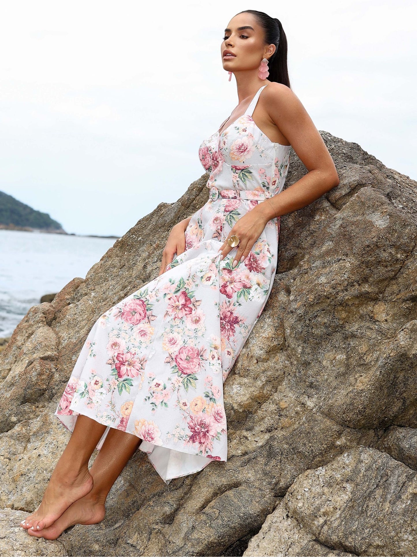 Vestido Luzia Fazzolli Carol Floral