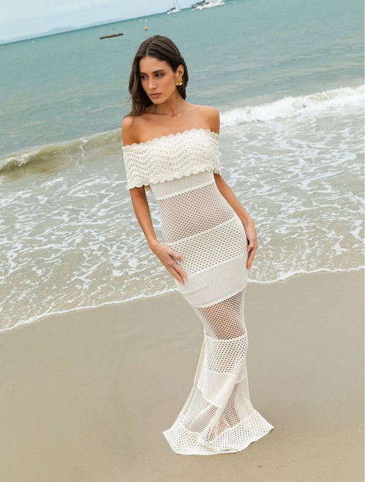Vestido Cloude Leonora Cru